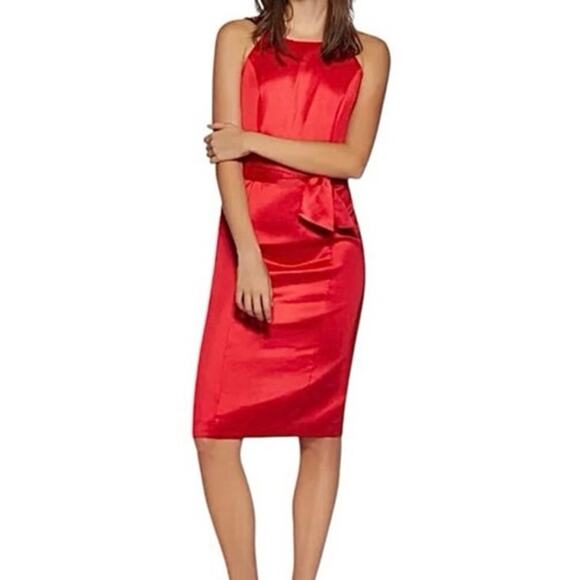 Avec Les Filles Dresses & Skirts - Avec Les Filles red satin dress valentine's Cocktail holiday graduation